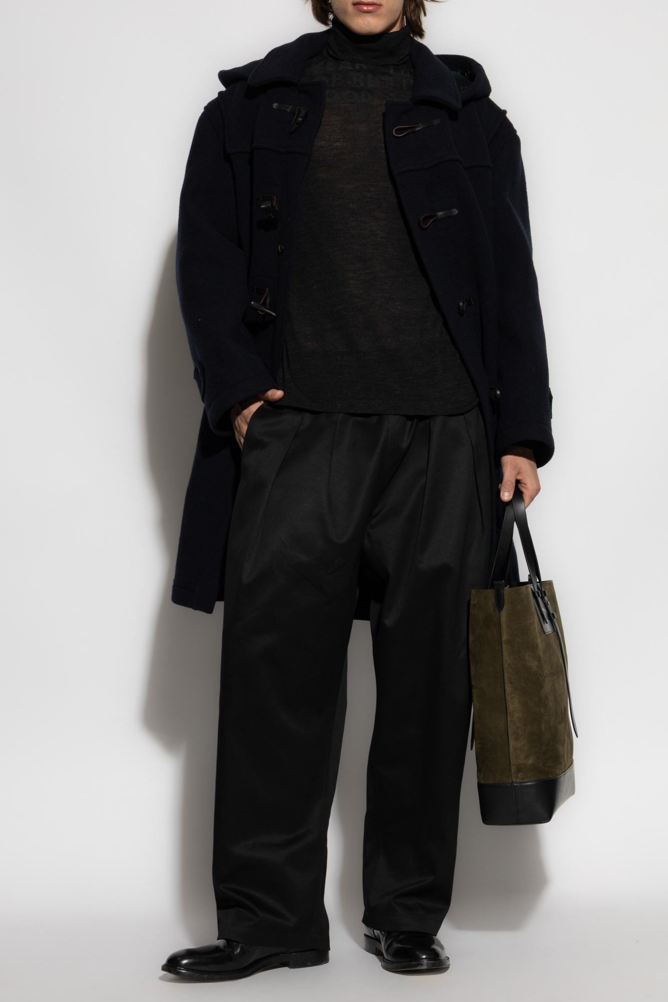 MM6 Maison Margiela Thin wool turtleneck | Men's | Vitkac